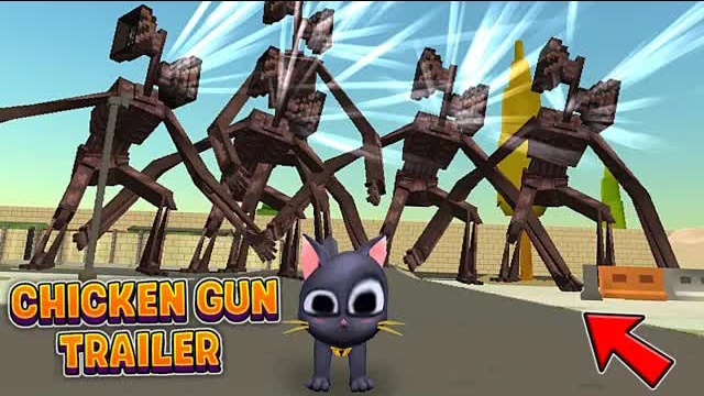 FUNNY TRAILER CHICKEN GUN 🤣🥴