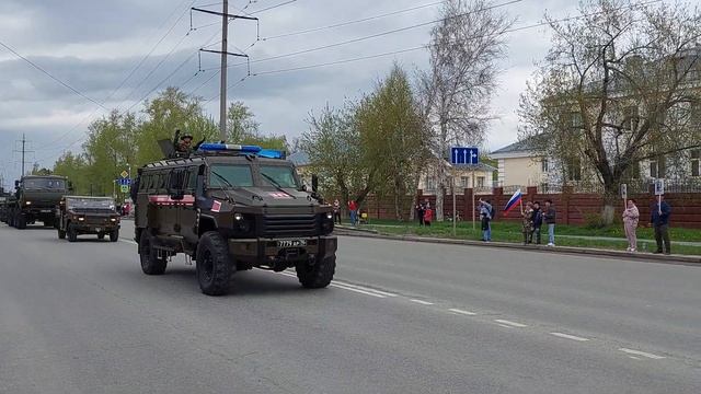 ВОЗВРАЩЕНИЕ ВОЕНННЫ ТЕХНИКИ С ПАРАДА ПОБЕДЫ