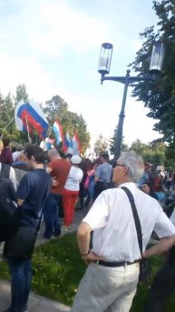 Акция протеста пенсионной реформы Самара часть 3