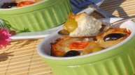 Пате из творога с оливками и маслинами