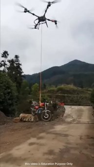 Bike flew over a drone #shortsvideo