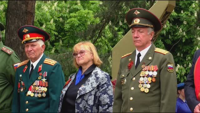 80 летие Победы в городке Лермонтов.Край Ставрополский.