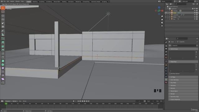 8- Country house. Modeling 3
