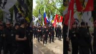 Русская Община Невинномысска приняла участие в традиционном шествии и возложении цветов у мемориала