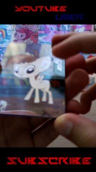 Карточки Kayou My little pony распаковка обзор 1