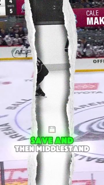 Brutal Check! Player Breaks Opponent's Stick in a Hard NHL Hit