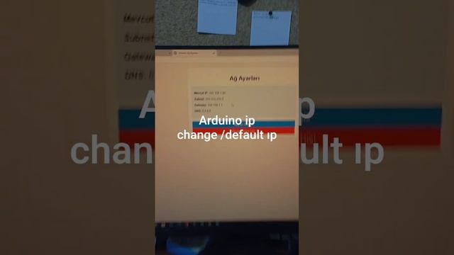 Arduino  ip change / default ıp eeprom webserver