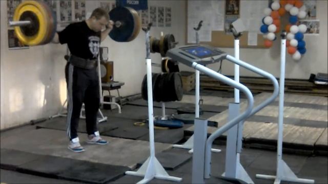 Уход в полусед 150 кг