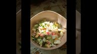 Очень вкусный салат на скорую руку