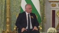 Беседа с Президентом Абхазии Бадрой Гунбой