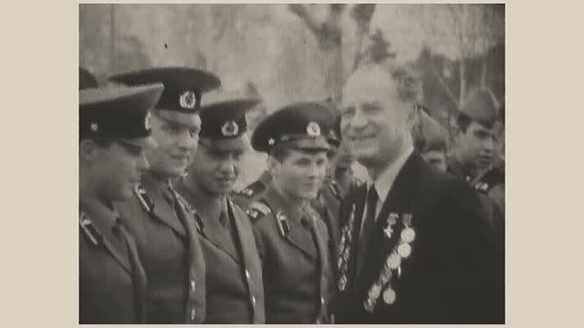Встреча ветеранов в Учебной танковой дивизии, 1988 год