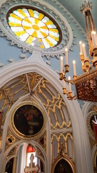 Готическая капелла Парк Александрия Петергоф
