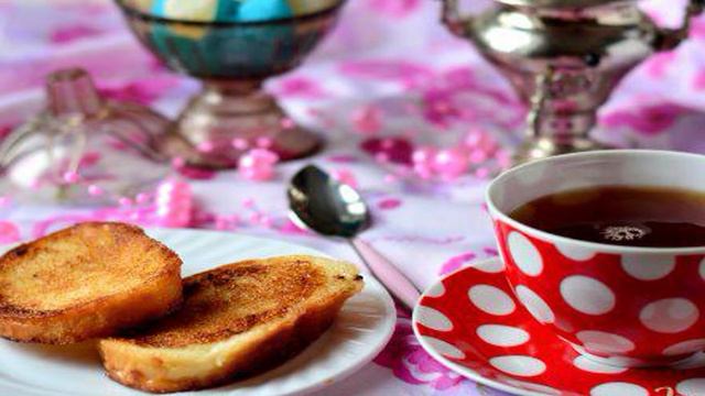 Гренки молочные