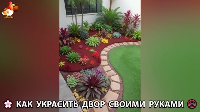 Как украсить двор дома фото идеи (484) 🏡 для дачи и сада своими руками 🌷🪻🌺💮