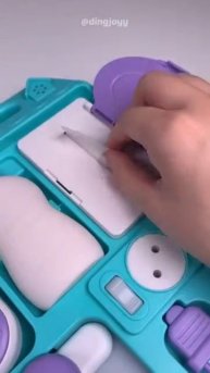 Blue Fidget Board💙 피젯보드 장난감 #asmr #shorts