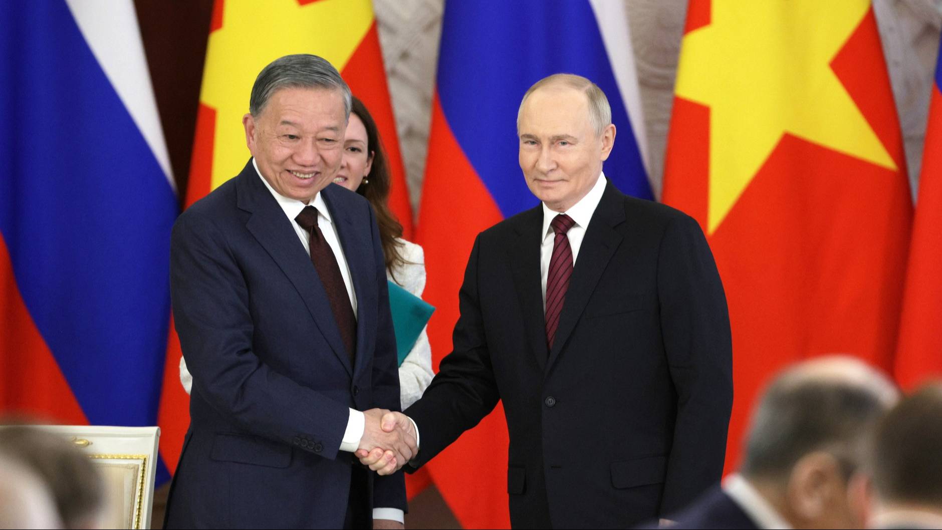 Итоги российско-вьетнамских переговоров Владимир Путин и То Лам. Заявления для прессы [ 2025 ]