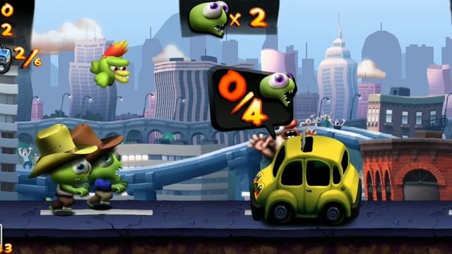 Играем в Zombie Tsunami и кушаем людей:)