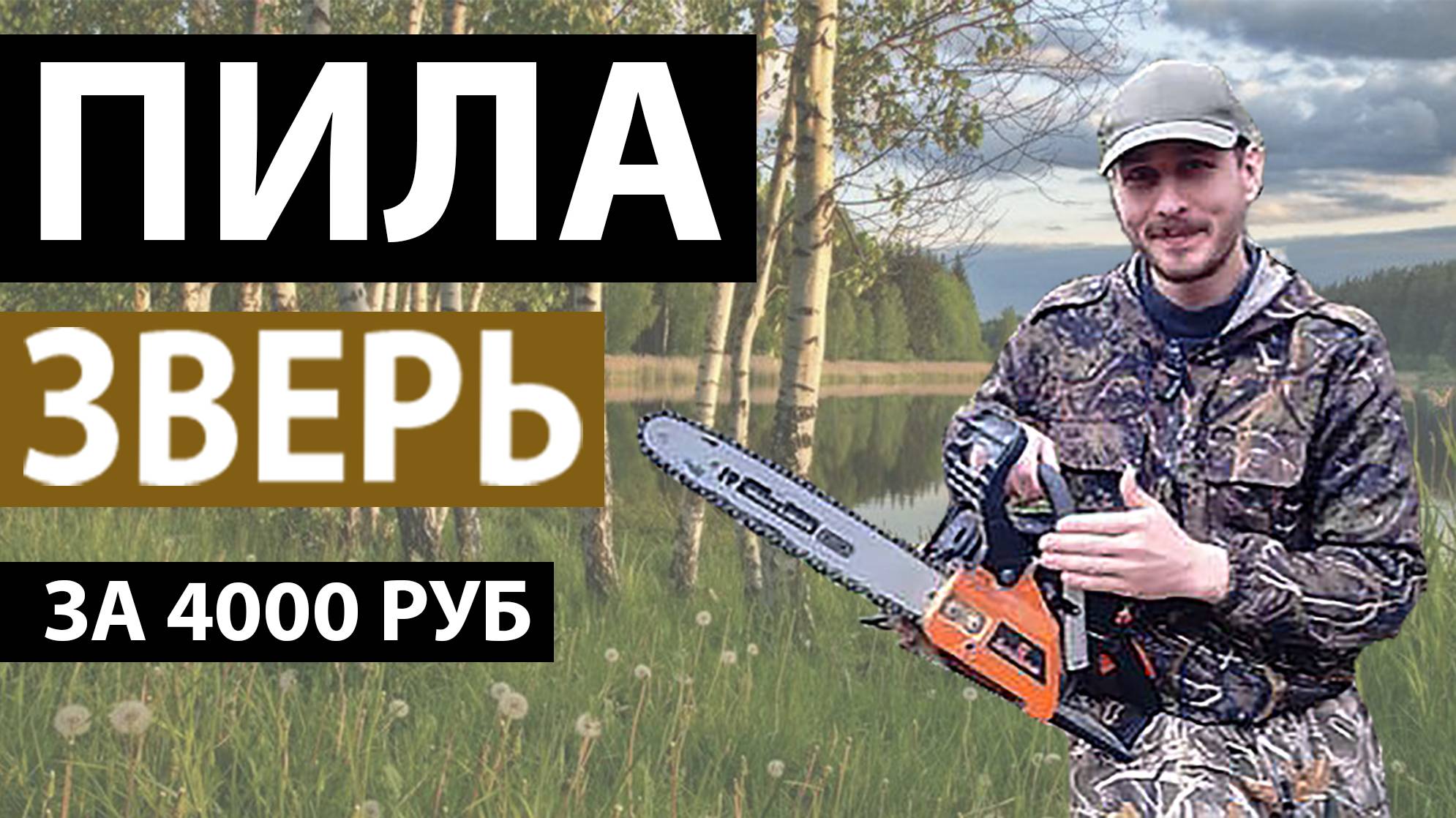 Лучшая бензопила CARVER бензопила хорошего качества