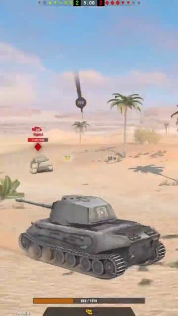 Погоня от vk 168.01p#блиц#танки#втоп#вреки#лайк#актив#топ