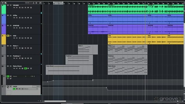 03. Pads Used as Background Texture
