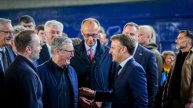 На Украину прибыли Макрон, Туск, Мерц и Стармер