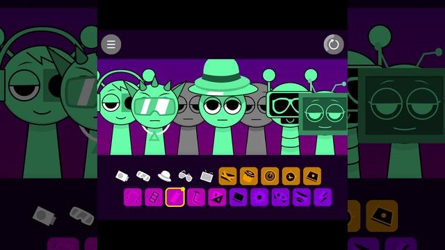 Sprunki Digital (GREEN MOD) {ALL CHARACTERS & PHASES} 💚 #sprunki #meme #memes