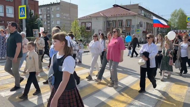 Бессмертный полк в Кудряшах 09.05.25 г.