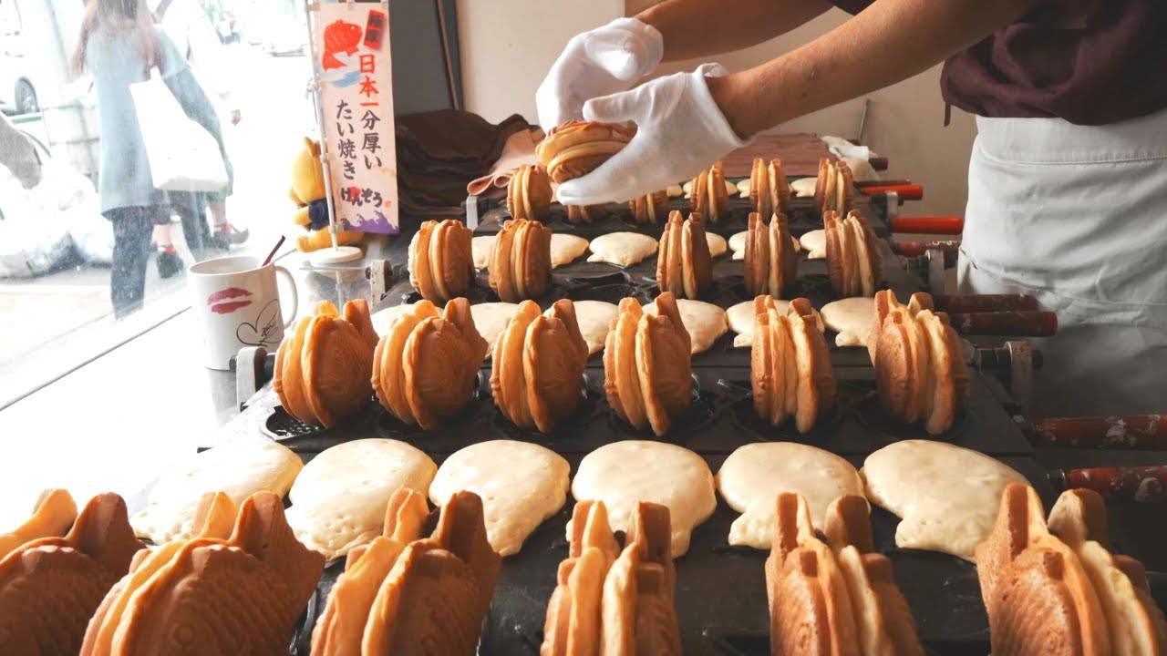 Неделя Японской кухни: Самым популярный ресторан тайяки в Японии.