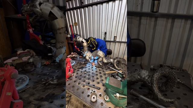 Дракон из металла