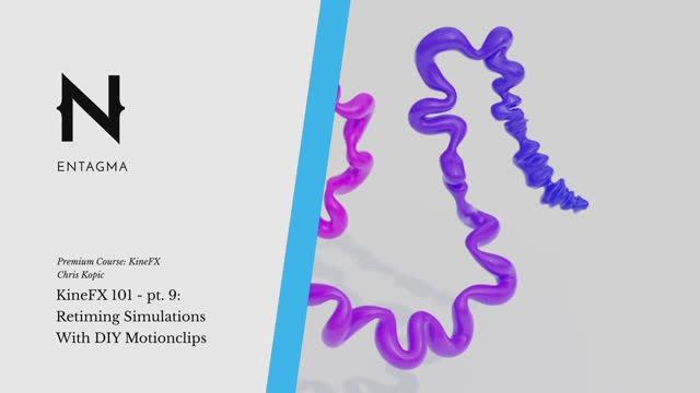 Pt. 9- Retiming Simulations With DIY Motion Clips