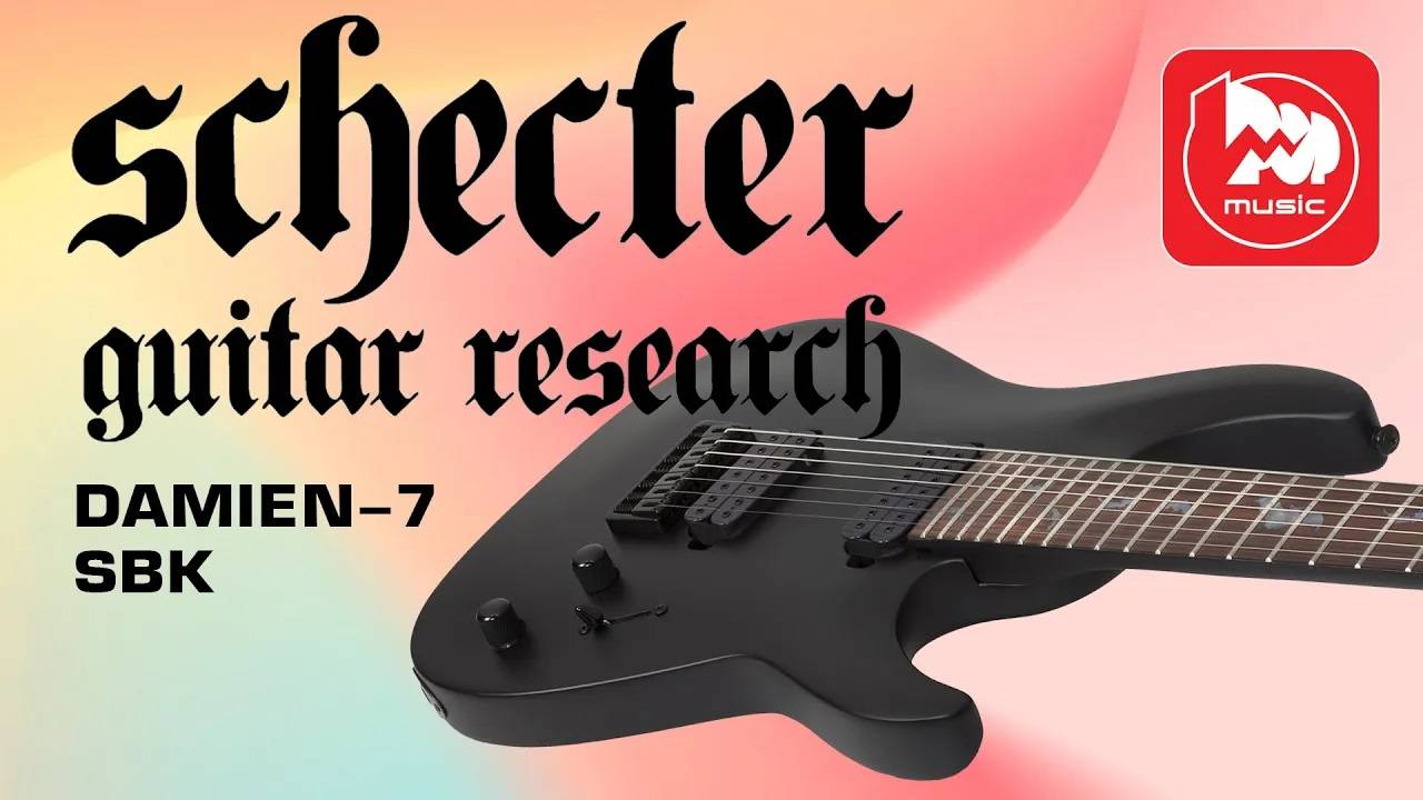 ЭЛЕКТРОГИТАРА SCHECTER DAMIEN-7 SBK