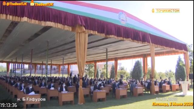 Эмомали Рахмон - Баромад дар Худжанд 03.07.2020