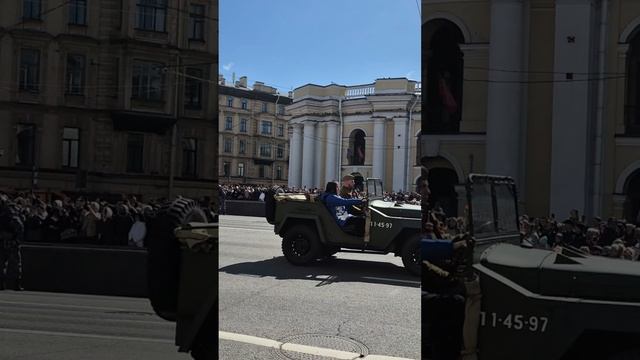 Бессмертный полк Санкт-Петербург Парад победы