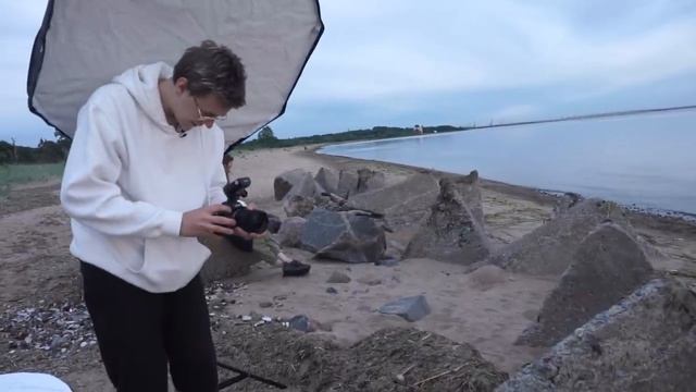 ДРАМАТИЧНОЕ ФОТО СО ВСПЫШКАМИ_ снимаем на закате с Amlab.me