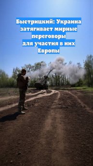 Быстрицкий: Украина затягивает мирные переговоры для участия в них Европы