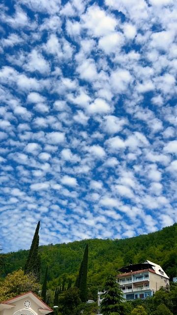 Что за волшебное небо #абхазия #гагра