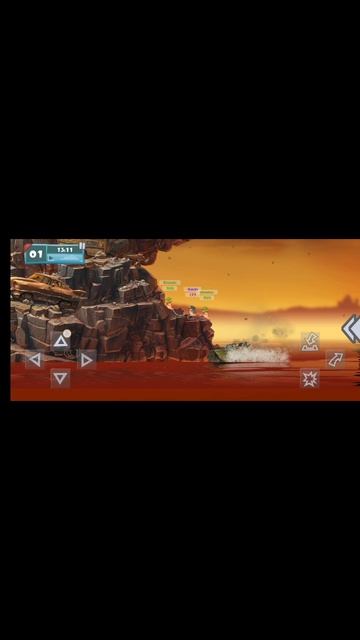 На вездерое отправляем купаться червяка в море Worm23