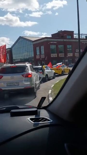 Автопробег 9 мая 2025 год. . Наро-Фоминск. День Победы. Москва.