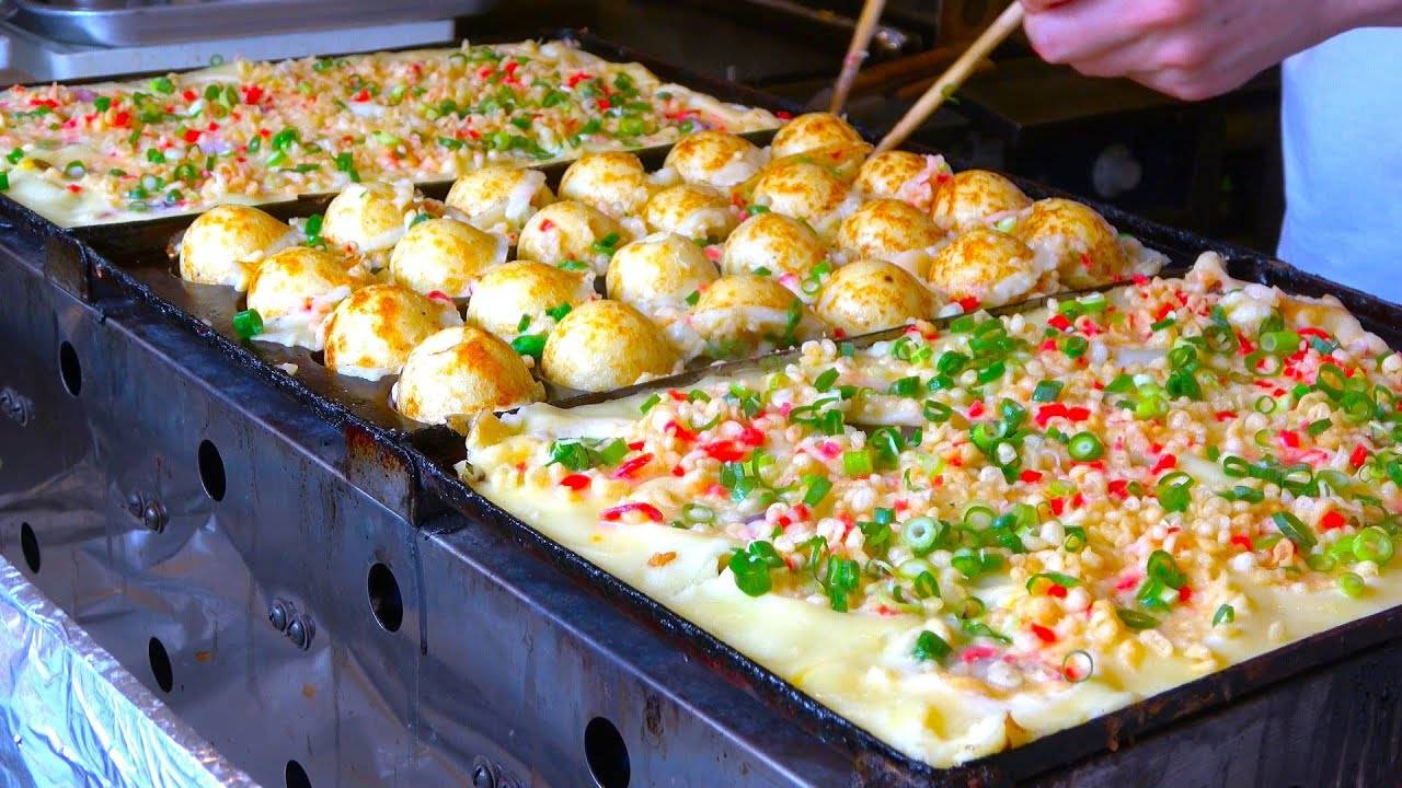 Неделя Японской кухни: Восхитительные такояки из Osaka Kadoma.