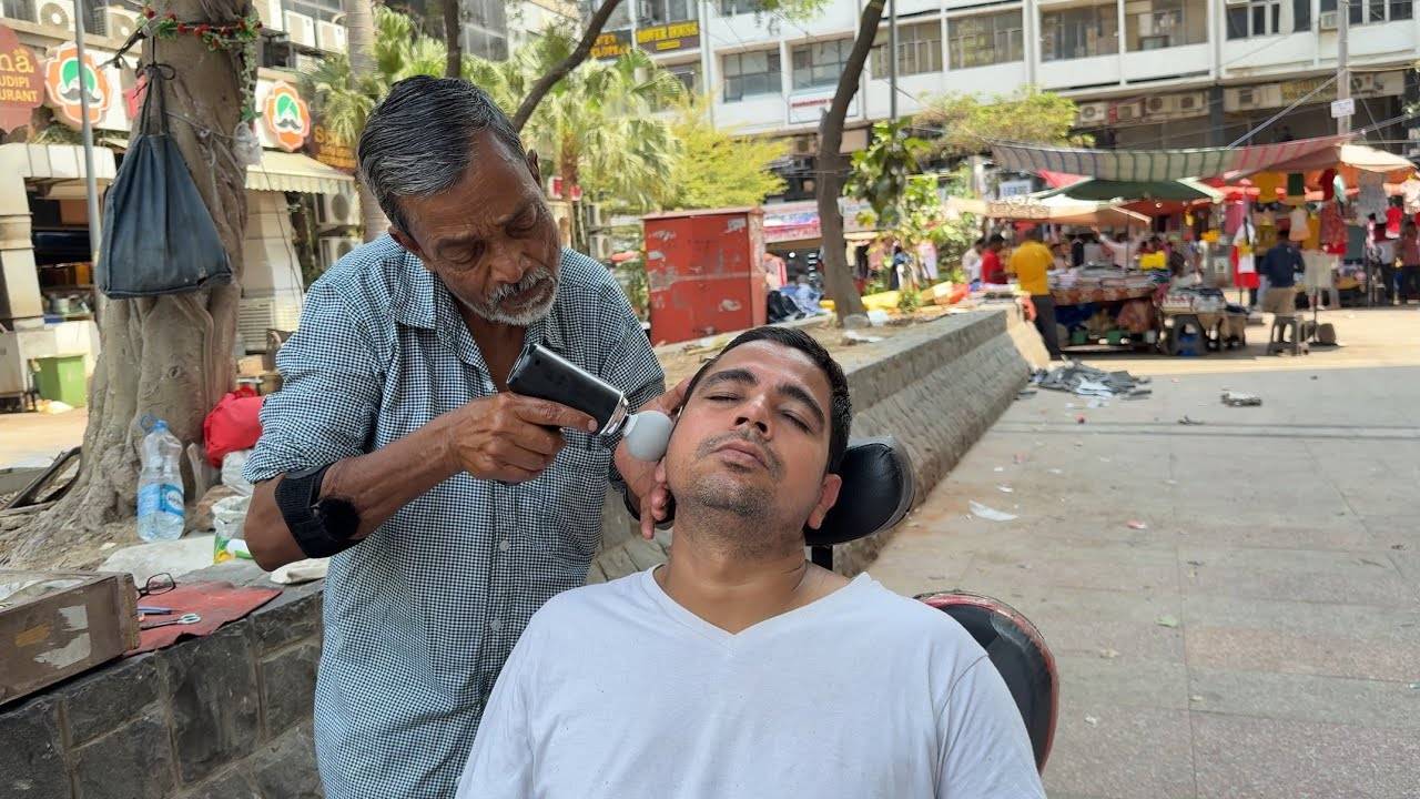 1 Hour The Best Cosmic Massage 💫｜ Amazing Head massage ｜ 50 Years Experience ｜ Mohammad Waris Bar