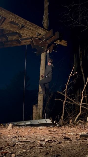 Крепкая система крепежа домика на дереве🍂 #treehouse #дом?