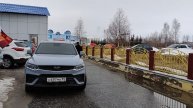 8. Автопробег посвященный 80-летию победы Советского союза в Великой Отечественной войне п.Пангоды