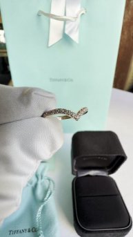 Кольцо Tiffany Soleste V из розового золота