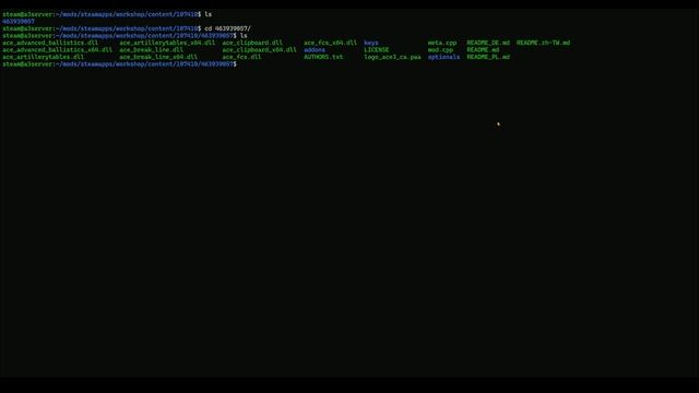 Arma 3 Linux сервер ч.3 - Установка модов из Steam