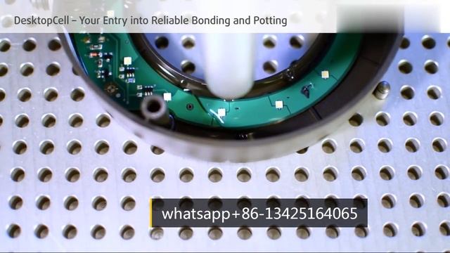 Bonding and Potting with Compact Dispensing