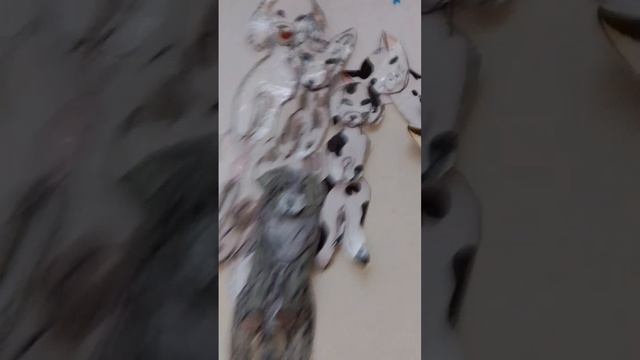 обзор бумажных собак /Басёк🤍/