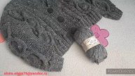 КАРДИГАН С КОСАМИ НА ПУГОВИЦАХ/ НОВЫЙ МАСТЕР КЛАСС
