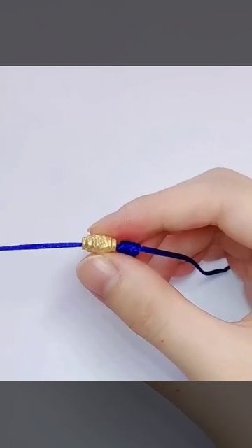 Делаем браслет из шнура