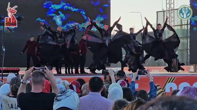 Театрализованное представление «Великих дней не меркнущая слава» – кульминация празднования 80-лети
