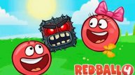 Красный Шарик, красный Несносный Шарик, Красныч Игра. мультики для детей. Красный колобок